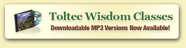Toltec Wisdom Classes Banner